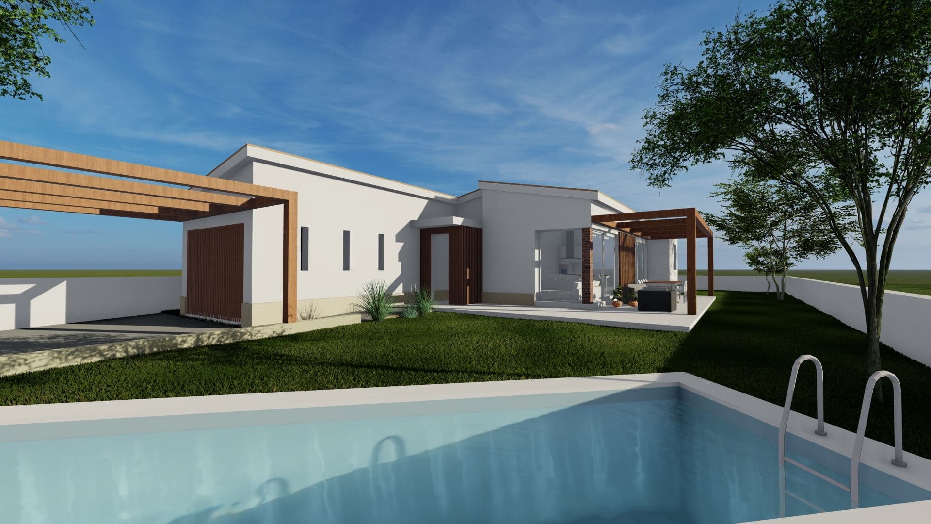 Reforma integral de una casa en una sola planta